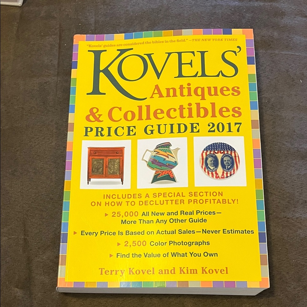 5/$25 Kovels Antiques & Collectibles Price Guide 2017